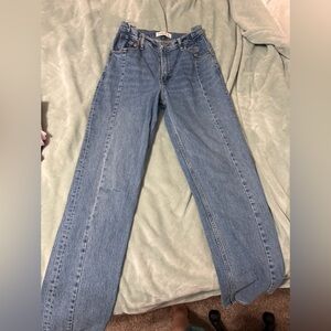 Abercrombie & Fitch Curve Love Ultra High Rise Jeans